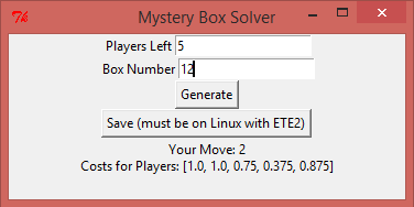 Mystery Box Solver